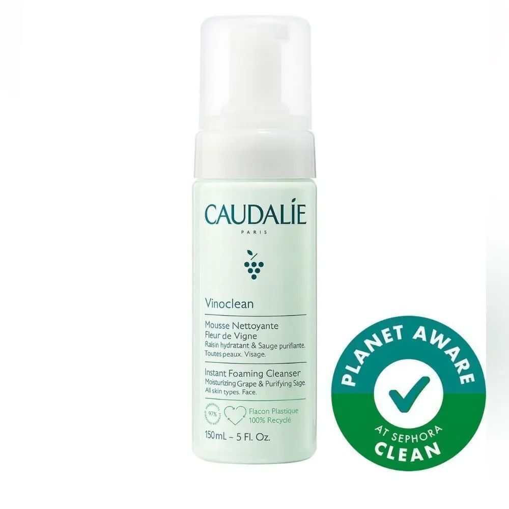 Caudalie NEW Vinoclean Gentle Foam Cleanser 5 fl oz